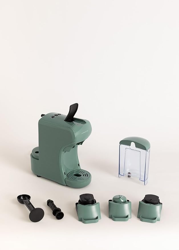 CREATE POT 3-in-1 Coffee Machine OLIVE GREEN