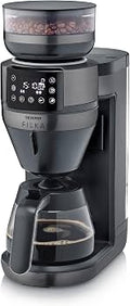 Severin Filka Fully Automatic Filter Coffee Maker with Grinder (GLASS)