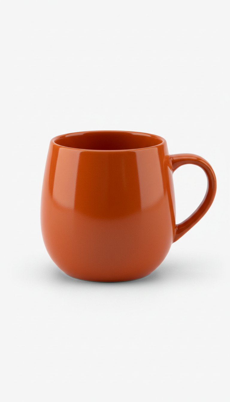 Signature Orange Ceramic Mug