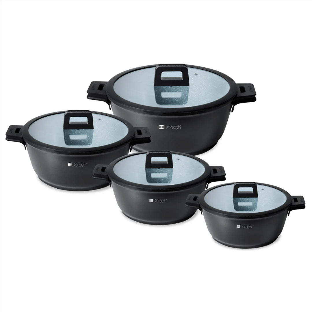 Dorsch Cookware Granite Proglider Set 4 pcs 20/24/28/32cm