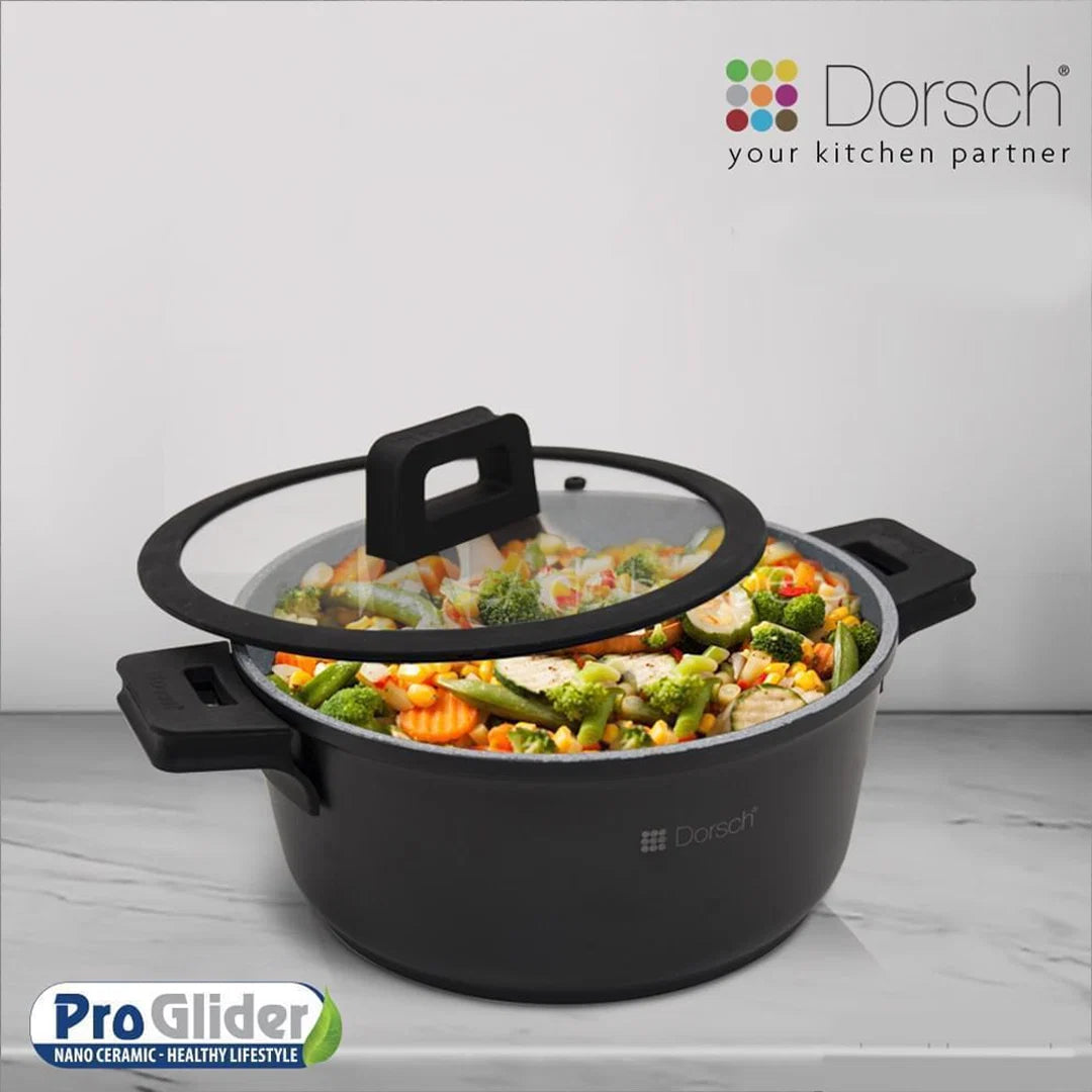 Dorsch Cookware Granite Proglider Set 4 pcs 20/24/28/32cm